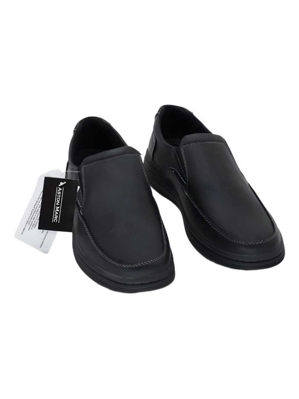 Aston Marc Men's Galt Casual Slip On Shoe Black Size US 8M EU 41